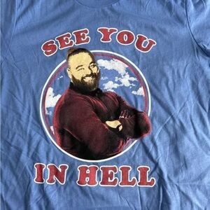 wwe authentic Bray Wyatt see you in hell t shirt Large